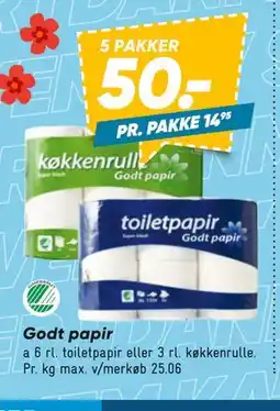 Bilka Godt papir tilbud