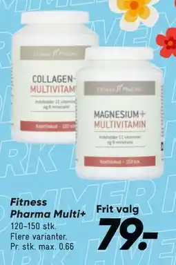 Bilka Fitness Pharma MultiPlus tilbud