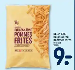 REMA 1000 REMA 1000 Bølgeskårne pommes frites tilbud