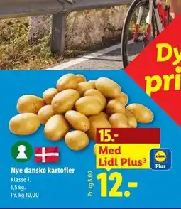 Lidl Nye danske kartofler tilbud