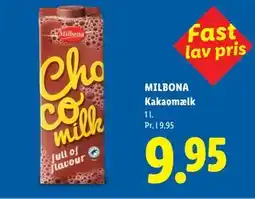 Lidl Kakaomælk tilbud
