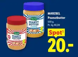 Lidl Maribel Peanutbutter tilbud