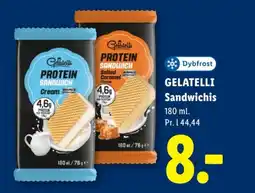 Lidl Dybfrost Gelatelli Sandwichis tilbud