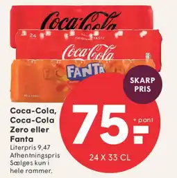 SPAR Coca‑Cola, Coca‑Cola Zero eller Fanta tilbud