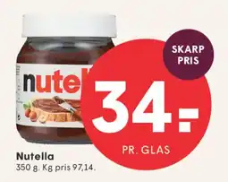 SPAR Nutella tilbud