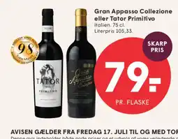 SPAR Gran Appasso Collezione eller Tator Primitivo tilbud