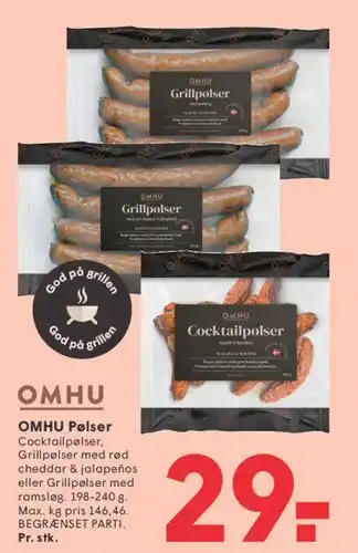 SPAR OMHU Pølser tilbud