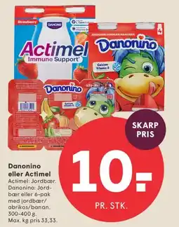 SPAR Danonino eller Actimel tilbud
