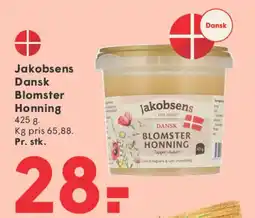 SPAR Jakobsens Dansk Blomster Honning tilbud