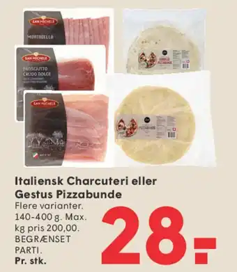 SPAR Italiensk Charcuteri eller Gestus Pizzabunde tilbud