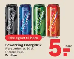 SPAR Powerking Energidrik tilbud