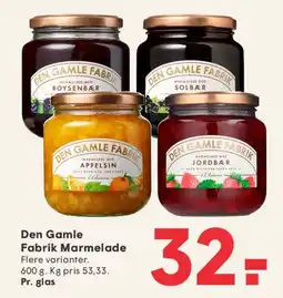 SPAR Den Gamle Fabrik Marmelade tilbud