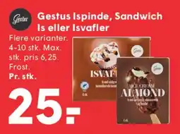 SPAR Gestus Ispinde, Sandwich eller Isvafler tilbud