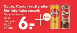 SPAR Cocio, Cocio Iskaffe eller Matilde Kakaomælk tilbud