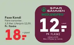 SPAR Faxe Kondi tilbud