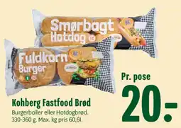 Min Købmand Kohberg Fastfood Brød tilbud
