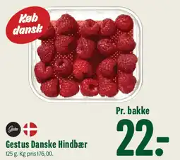 Min Købmand Gestus Danske Hindbær tilbud