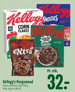 Min Købmand Kellogg's Morgenmad tilbud