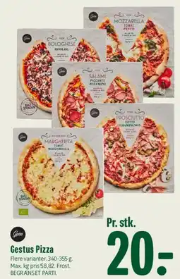 Min Købmand Gestus Pizza tilbud