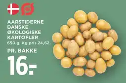MENY Aarstiderne Danske Økologiske Kartofler tilbud