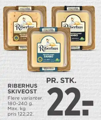 MENY Riberhus skiveost tilbud