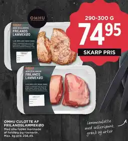 MENY Frilandslam / Frilands lammekød tilbud