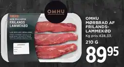 MENY Mørbrad af frilands lammekød tilbud