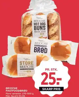 MENY Brioche fastfoodbrød tilbud
