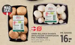 MENY Grøn Balance danske økologiske champignon tilbud