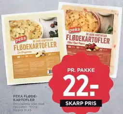 MENY Peka Flødekartofler tilbud