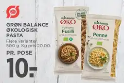 MENY Grøn Balance Økologisk Pasta tilbud