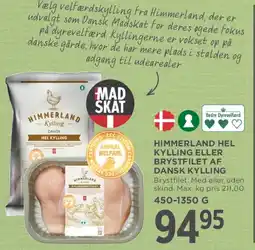 MENY Himmerland hel kylling eller brystfilet tilbud