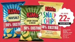 MENY KIMS chips / snacks tilbud