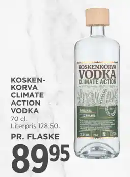 MENY Koskenkorva Climate Action Vodka tilbud