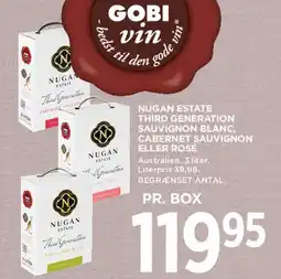 MENY Nugan Estate - Third Generation (bag-in-box) tilbud
