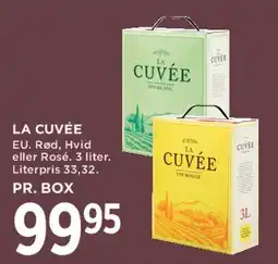MENY La Cuvée (3 L box) tilbud