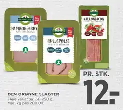 MENY Den Grønne Slagter - pålæg tilbud