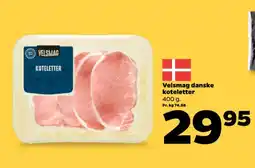 Netto Velsmag danske koteletter tilbud
