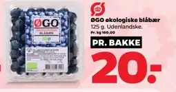 Netto Øgo økologiske blåbær tilbud