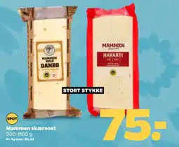 Netto Mammen skæreost tilbud