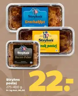 Netto Stryhns postej tilbud