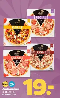 Netto Dybfrost Andoni pizza tilbud