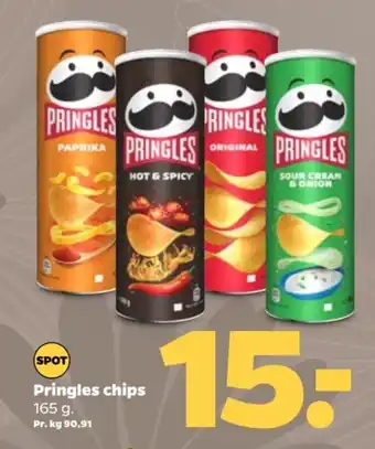 Netto Pringles chips tilbud