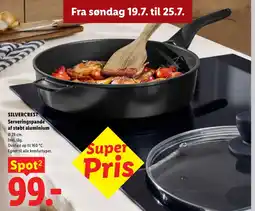 Lidl SILVERCREST Serveringspande af støbt aluminium tilbud