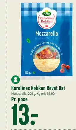 Min Købmand Karolines Køkken Revet Ost tilbud