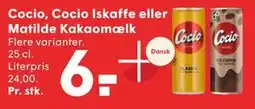 SPAR Cocio, Cocio Iskaffe eller Matilde Kakaomælk tilbud