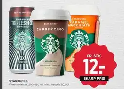 MENY STARBUCKS tilbud