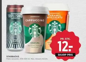 MENY STARBUCKS tilbud