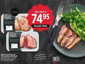 MENY OMHU CULOTTE AF FRILANDSLAMMEKØD tilbud