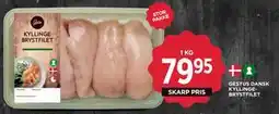 MENY GESTUS DANSK KYLLINGEBRYSTFILET tilbud